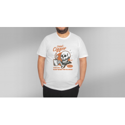 Drink Coffee, You can sleep when you're Dead T-Shirt.